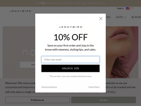 'jenny-bird.com' screenshot