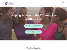 'rhjn-obgyn.com' screenshot