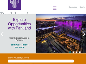 'parklandcareers.com' screenshot