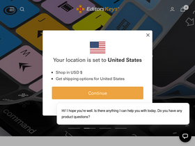 'editorskeys.com' screenshot