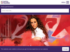 'capitaltheatres.com' screenshot