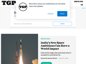 'thegeopolitics.com' screenshot