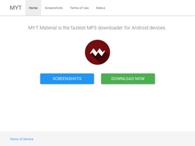 'mytmp3.com' screenshot