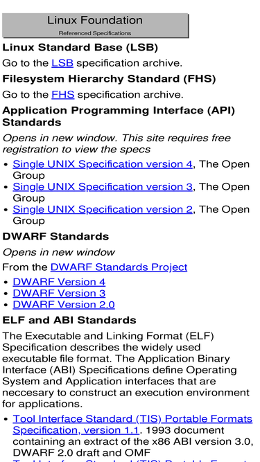 refspecs.linuxfoundation.org