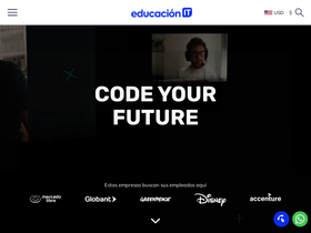 'educacionit.com' screenshot