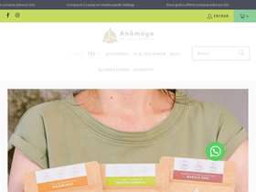 anamayate.cl homepage screenshot