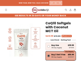 MicroLabs homepage screenshot