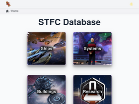 'stfc.space' screenshot