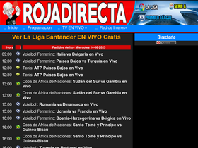 'tvrojadirecta.info' screenshot
