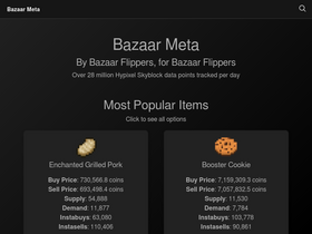 'skyblock.bz' screenshot