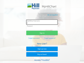 'myhillchart.com' screenshot