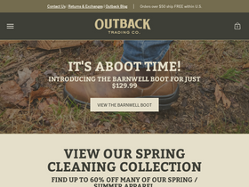 'outbacktrading.com' screenshot