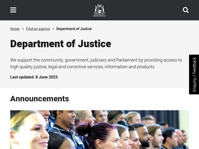 'courts.justice.wa.gov.au' screenshot