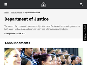 'grb.justice.wa.gov.au' screenshot