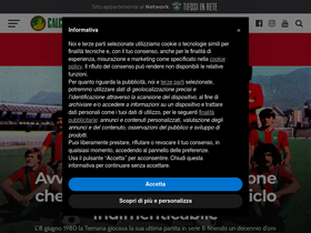 'calciofere.it' screenshot