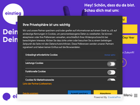 'einstieg.com' screenshot