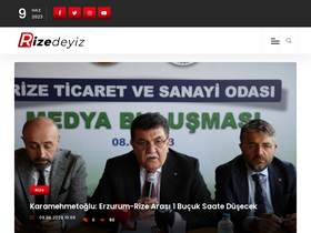 'rizedeyiz.com' screenshot