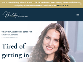 'melodywilding.com' screenshot