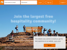 'bewelcome.org' screenshot