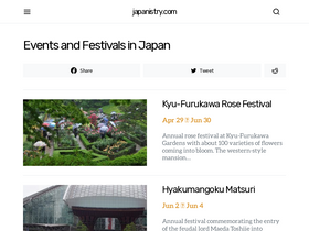 'japanistry.com' screenshot