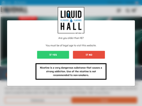 'liquidhall.com' screenshot