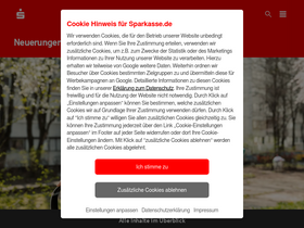 'sparkasse.de' screenshot