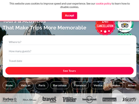 'thetourguy.com' screenshot