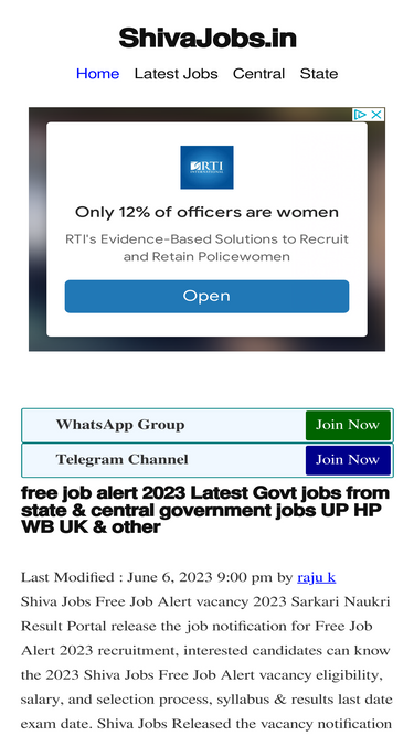 shivajobs.in