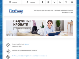'bestway-store.ru' screenshot