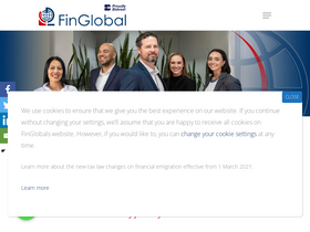 'finglobal.com' screenshot