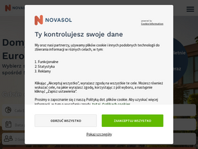 'novasol.pl' screenshot