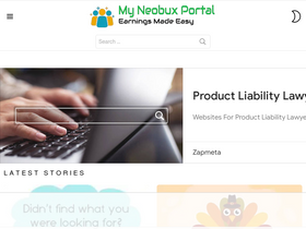 'myneobuxportal.com' screenshot