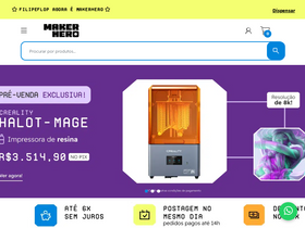 'makerhero.com' screenshot