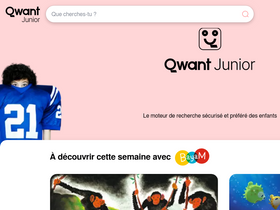 'qwantjunior.com' screenshot