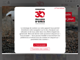 '30millionsdamis.fr' screenshot