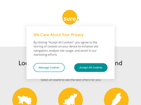 'sure.com' screenshot
