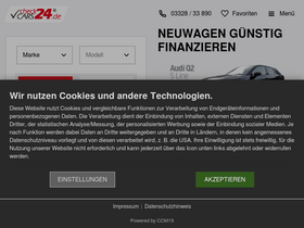 'checkcars24.de' screenshot