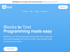 'edublocks.org' screenshot