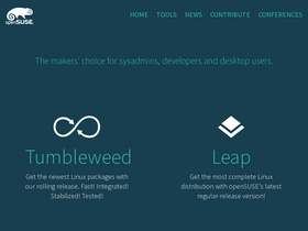 'opensuse.org' screenshot