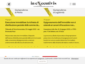 'inexecutivis.it' screenshot