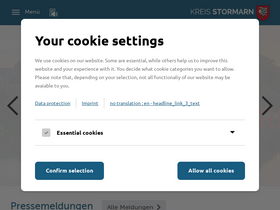 'kreis-stormarn.de' screenshot
