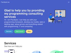 'parzibyte.me' screenshot