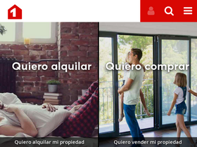 'uno-propiedades.com.ar' screenshot