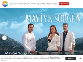 'showtv.com.tr' screenshot