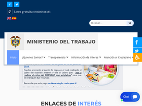 'fondodesolidaridadpensional.gov.co' screenshot