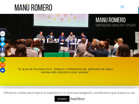 'felicidadeneltrabajo.es' screenshot