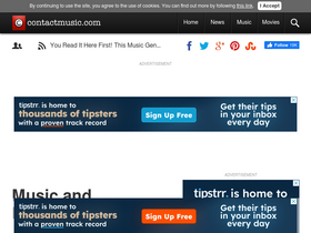 'contactmusic.com' screenshot
