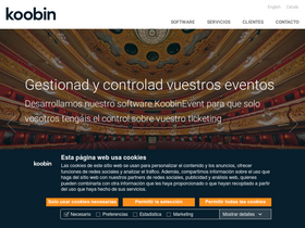 'koobin.com' screenshot