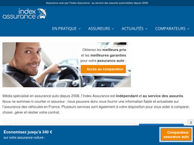'index-assurance.fr' screenshot