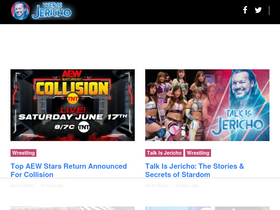 'webisjericho.com' screenshot